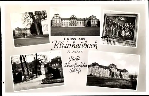 Ak Kleinheubach am Main Unterfranken, Fürstl. Löwensteinsches Schloss