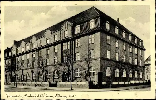Ak Nordseebad Cuxhaven, Frauenheim, Elfenweg 15- 17