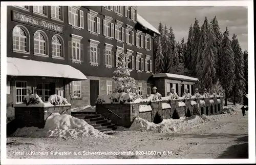 Ak Kappelrodeck im Schwarzwald, Hotel und Kurhaus Ruhestein, Bes. Gebr. Klumpp