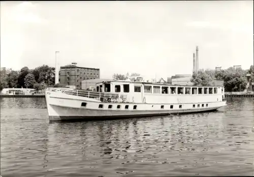 Ak Berliner Fahrgastschiffe, Salondampfer MS Adolf von Menzel