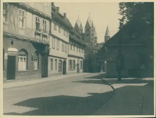 Foto Halberstadt am Harz, Straßenpartie