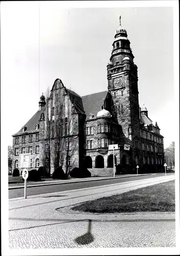 Foto Wittenberge an der Elbe Prignitz, Rathaus, 1975