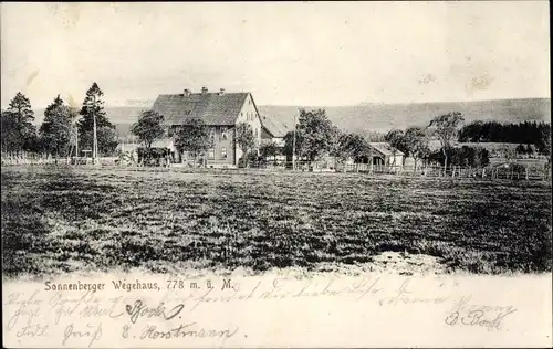 Ak Sonnenberg Braunlage im Oberharz, Wegehaus