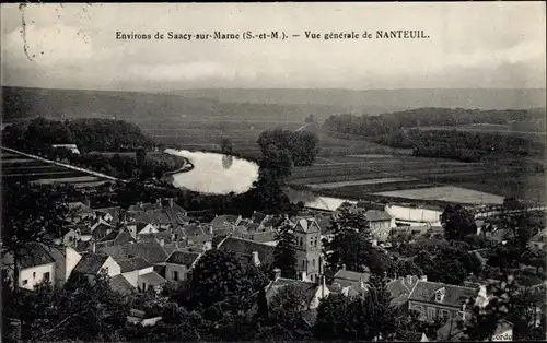 Ak Nanteuil Seine et Marne, Vue generale