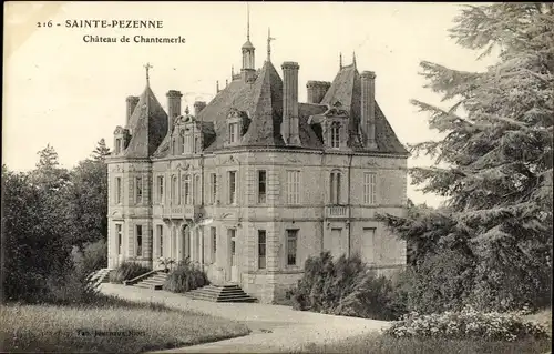Ak Sainte Piezenne Niort Deux Sevres, Chateau de Chantemerle