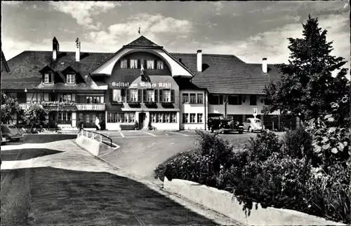 Ak Zäziwil Kanton Bern, Gasthof zum Weißen Rössli
