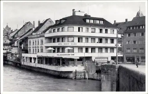 Ak Rheinfelden Kanton Aargau Schweiz, Hotel Solbad Schiff