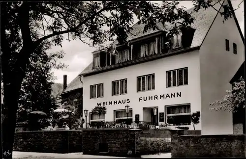 Ak Ellenz Poltersdorf an der Mosel, Weinhaus Fuhrmann