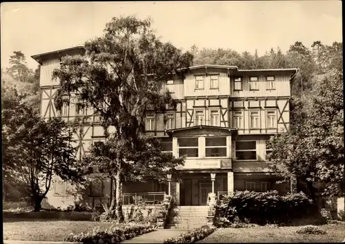 Ak Rübeland Oberharz am Brocken, Zentrag Ferienheim