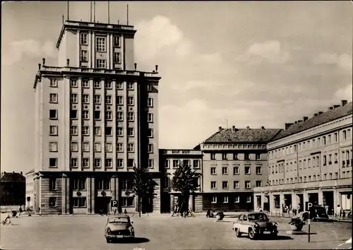 Ak Vorwendorf Wismar in Mecklenburg Vorpommern, Hochhaus