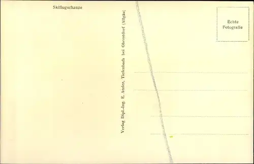 Ak Oberstdorf im Oberallgäu, Skiflugschanze