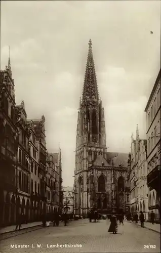 Ak Münster in Westfalen, Lambertikirche