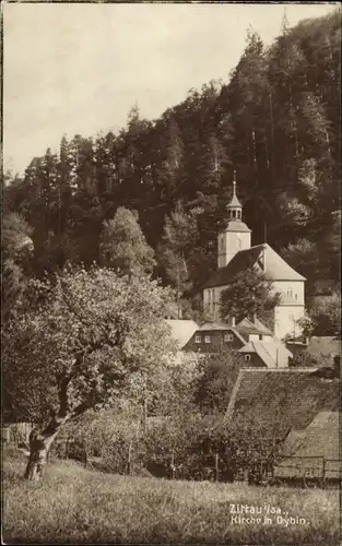 Ak Oybin in Sachsen, Kirche