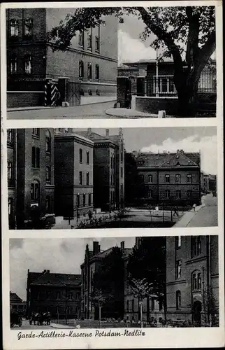 Ak Nedlitz Potsdam in Brandenburg, Garde Artillerie Kaserne