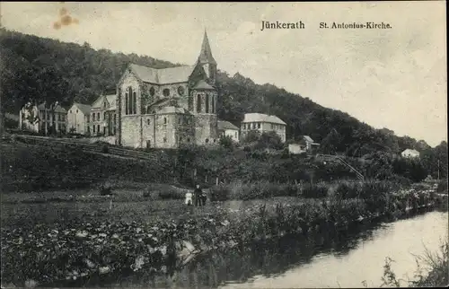 Ak Jünkerath in der Eifel, St. Antonius Kirche