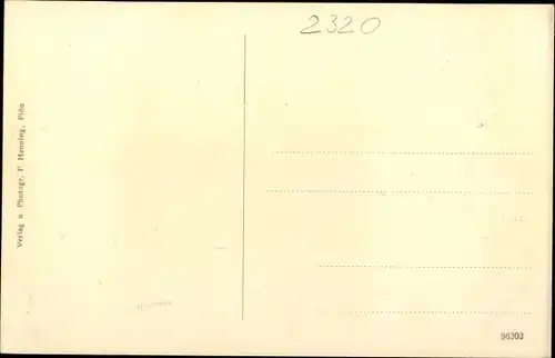 Ak Plön in Holstein, Panorama v. d. Schlossterrasse