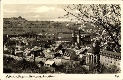 Ak Eichstätt in Oberbayern, Panorama, Dom