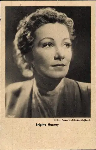 Ak Schauspielerin Brigitte Horney, Portrait, Ross Verlag