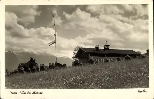 Ak Murnau am Staffelsee, Fürst Alm