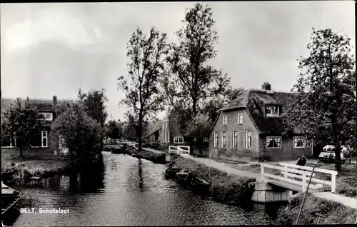 Ak Belt Schutsloot Overijssel, Ortspartie, Fluss