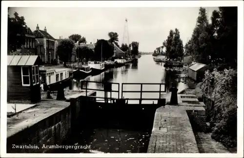 Ak Zwartsluis Overijssel, Arumbergergracht