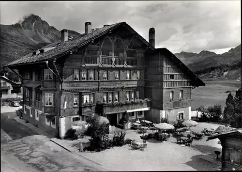 Ak Maloja Kanton Graubünden, Hotel Schweizerhaus