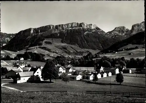Ak Steinegg Rüte Kt Appenzell Innerrhoden Schweiz, Blick auf den Ort, Alpsiegel, Bogarten