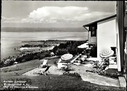 Ak Wienacht Lutzenberg Kt Appenzell Ausserrhoden, Kurhaus Landegg, Altenrhein, Bodensee