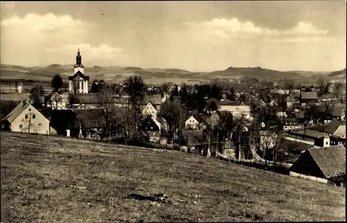 Ak Mildenau im Erzgebirge, Panorama