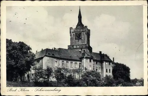 Ak Kleve am Niederrhein, Schwanenburg