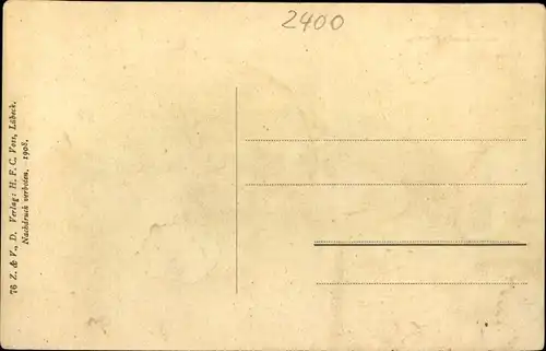 Ak Hansestadt Lübeck, Heiliggeisthospital