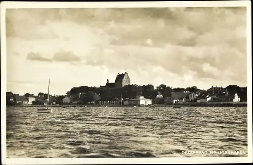 Ak Ostseebad Heiligenhafen in Holstein, Panorama