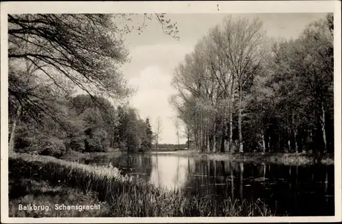 Ak Balkbrug Overijssel, Schansgracht