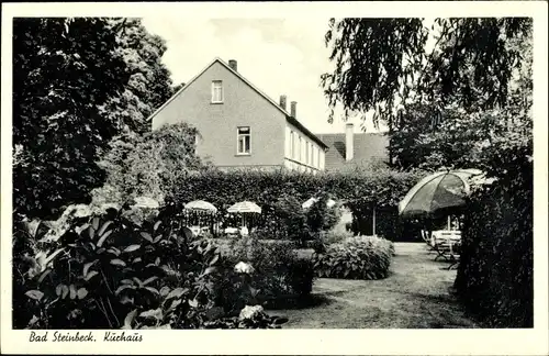 Ak Steinbeck Recke in Westfalen, Schwefelbad, Kurhaus