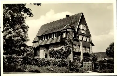 Ak Braunlage im Oberharz, Haus Bremer, Außenansicht