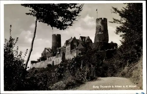 Ak Alken an der Mosel, Burg Thurandt