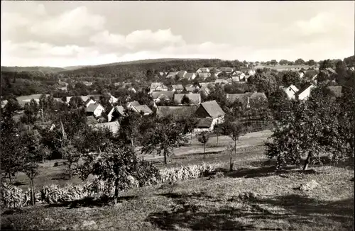 Ak Trienz Fahrenbach im Odenwald, Panorama