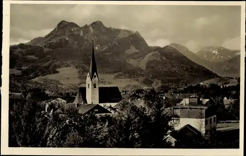 Ak Törwang Samerberg in Oberbayern, Heuberg, Kirchturm