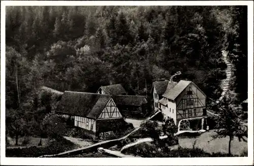 Ak Elztal im Odenwald, Trienzbachtal, Mühle