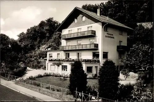 Ak Königstein Taunus, Vorderseite Pension Quisiana, Ölmühlweg 2