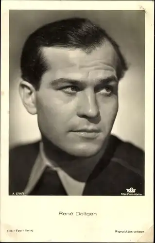 Ak Schauspieler René Deltgen, Film Foto Verlag A 3756/1
