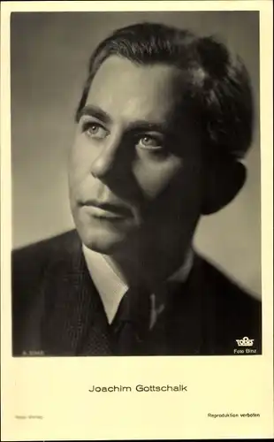 Ak Schauspieler Joachim Gottschalk, Portrait, Ross Verlag A 3144 1