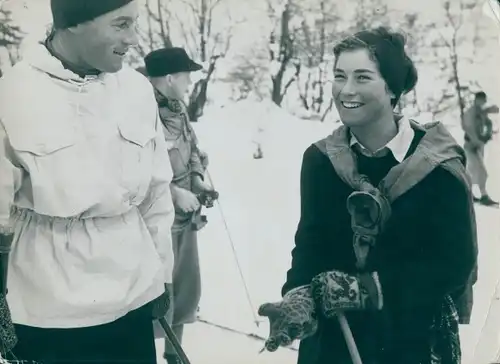 Foto Wintersport, Skifahrerin Jespersen, Portrait