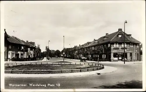 Ak Wormerveer Nordholland, Wandelweg Plein 13