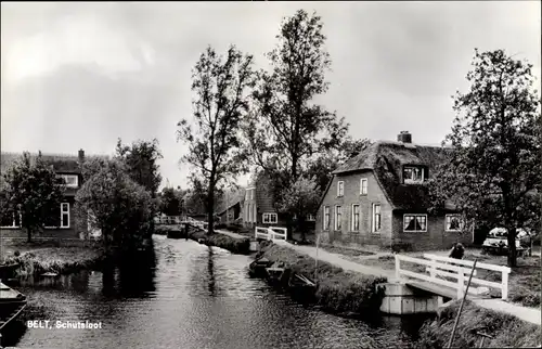 Ak Belt Schutsloot Overijssel, Flusspartie