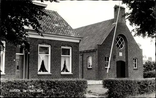 Ak Lutten Overijssel, Chr Gerf Kerk