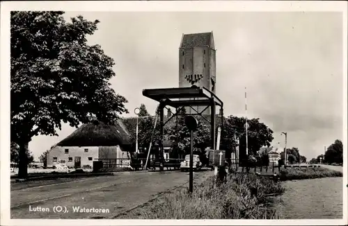 Ak Lutten Overijssel, Watertoren