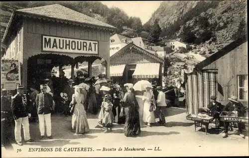 Ak Cauterets Hautes Pyrénées, Buvette de Mauhourat