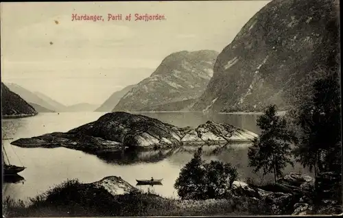 Ak Hardanger Norwegen, Parti af Sorfjorden