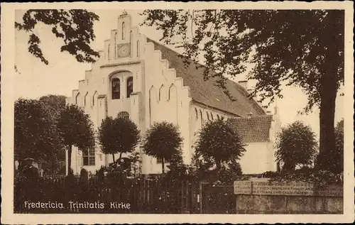 Ak Fredericia Jutland Dänemark, Trinitatis Kirke